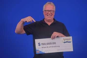 Brian Minns of Strathroy. Photo courtesy of the OLG.