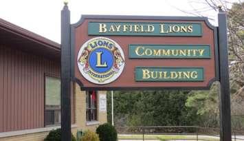 Bayfield Lions Community Building (Photo provided by Bayfield Lions Club/Facebook)