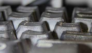 A computer keyboard.  (Photo by Adelle Loiselle.)