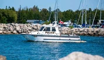 OPP Marine Unit (Image courtesy of the Ontario Provincial Police)