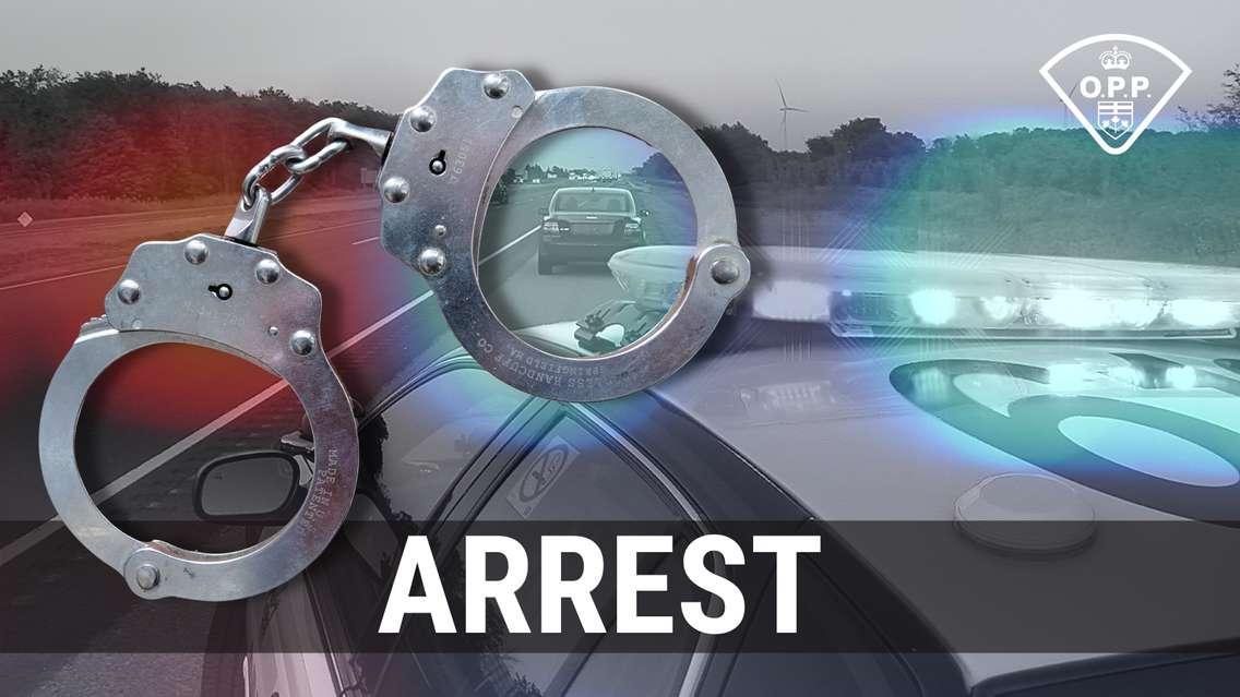 Arrest logo (Photo by: OPP)