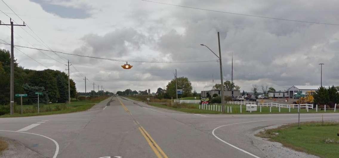 The Kimball Road and Petrolia Line intersection in St. Clair Twp. October 2016. (Photo by Google Maps)