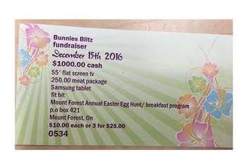 (OPP photo of raffle ticket)