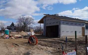 Home Construction on Essex Street, 2021. Blackburn Media file photo. 