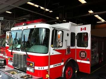 Chatham-Kent Fire Department Truck. (Photo by Bob Becken)
