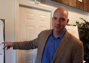 Chris Watson - Huron County Economic Development Officer (photo by Bob Montgomery)