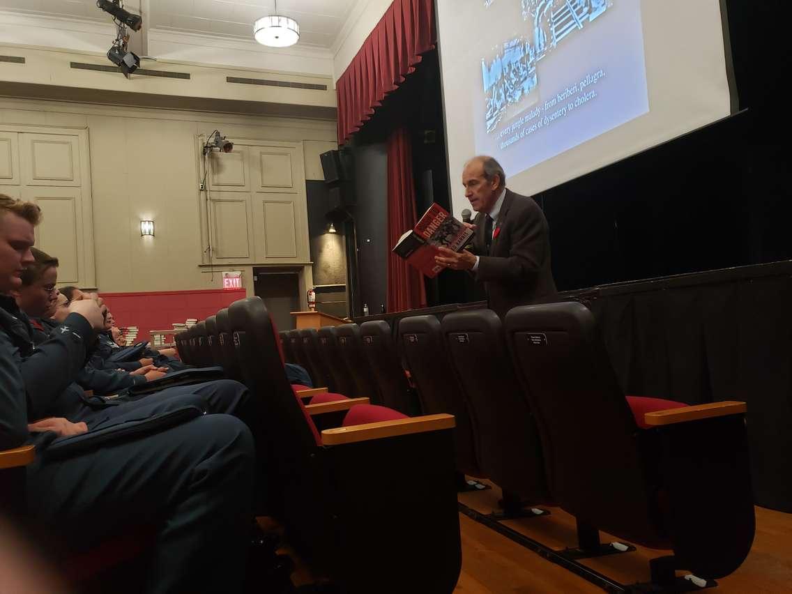 Hanover Air Cadets take in lecture from military historian