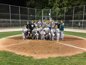 The 2019 MOSBL champion Listowel Legionnaires. August 26th, 2019 (Photo by Ryan Drury)