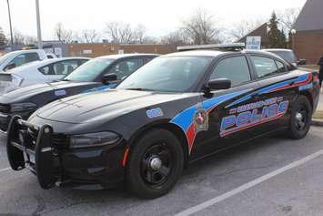 Chatham-Kent police cruiser. March 26, 2018. (Photo by Sarah Cowan Blackburn News Chatham-Kent). 