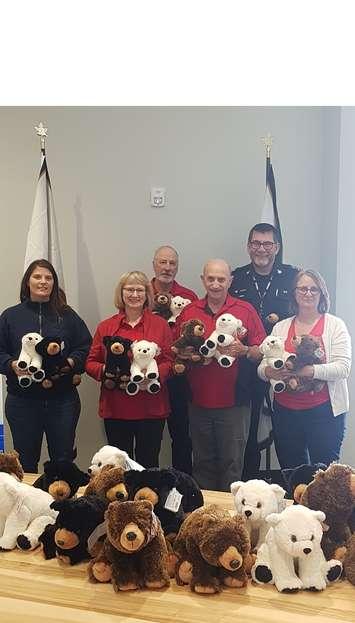 Teddy Bears Donated to Saugeen Shores