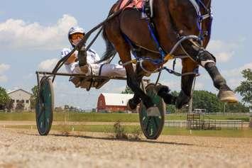 Racing at Clinton Raceway. (Photo by Ryan Clements)