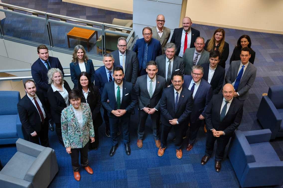 The Green Ribbon Panel roundtable of business, policy, labour and sector leaders meet in Washington, D.C. to discuss Canada-US economic and energy security with The Honourable Stephen Lecce, Minister of Energy and Electrification for the Province of Ontario.Photo from Green Ribbon Panel