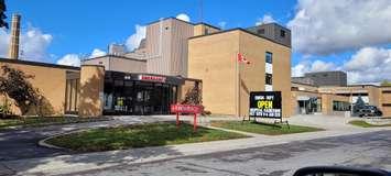 Wingham Hospital.  Photo by Janice MacKay