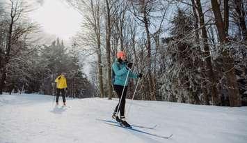 Cross Country Skiing.  Photo by Halfpoint. Getty images. 