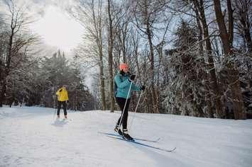 Cross Country Skiing.  Photo by Halfpoint. Getty images. 