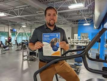 Travis Watson - General Mgr. Goderich Huron YMCA. Fhoto courtesy of Goderich Huron YMCA