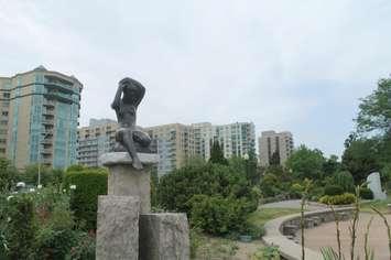 In Coventry Gardens in Windsor.  (Photo by Mark Brown/Blackburn News)