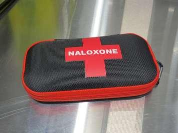 A naloxone kit. (File photo by Miranda Chant, Blackburn Media)