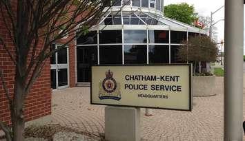 Chatham-Kent police headquarters May 12, 2015. (Photo by Simon Crouch) 
