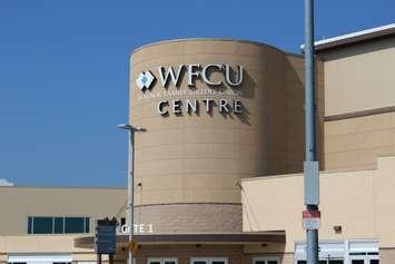 Gate 1 at the WFCU Centre in Windsor, August 25 2014.  (Photo by Adelle Loiselle.)