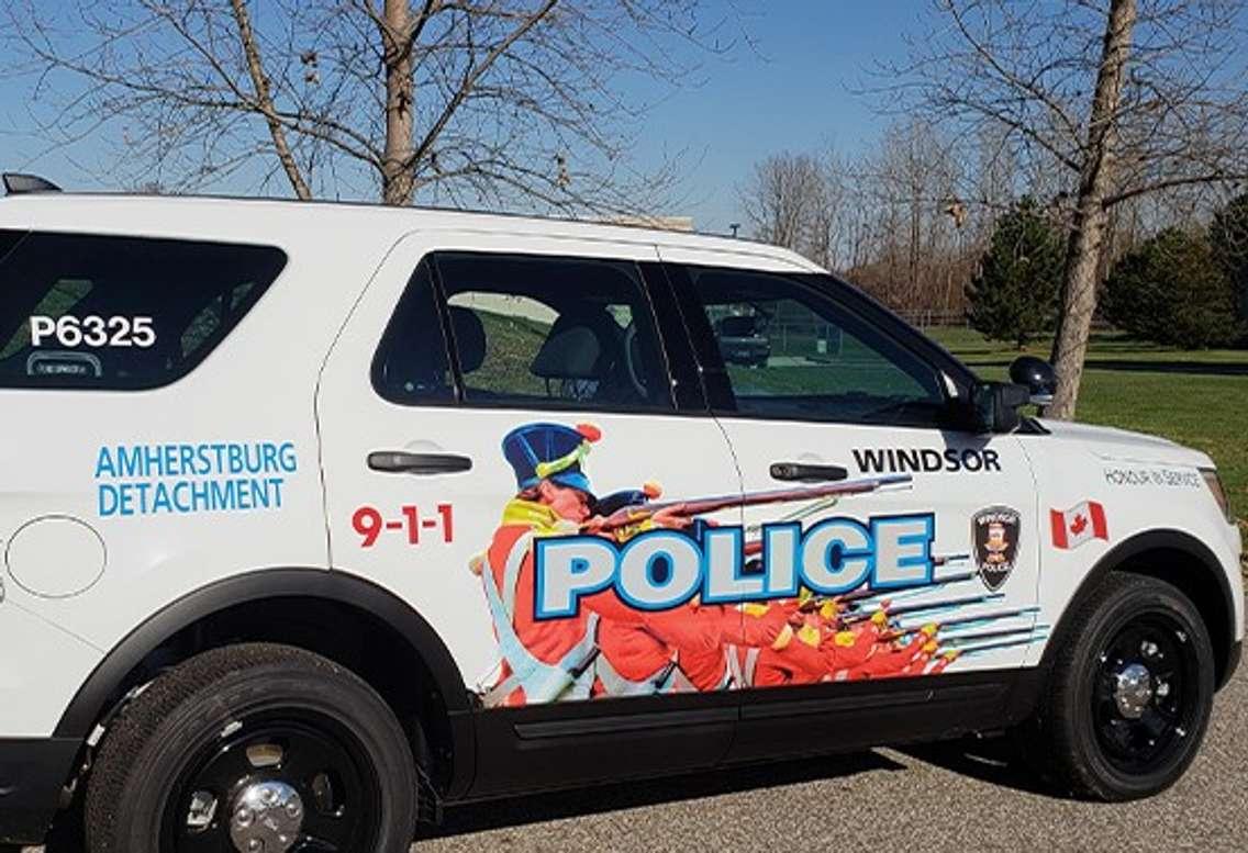 A vehicle from Windsor police's Amherstburg detachment. Photo courtesy Windsor Police Amherstburg/X.