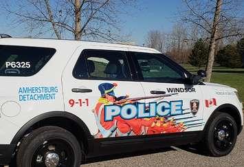 A vehicle from Windsor police's Amherstburg detachment. Photo courtesy Windsor Police Amherstburg/X.