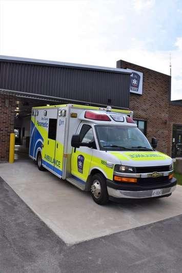 Grey County Paramedics.  Photo submitted from Grey County.