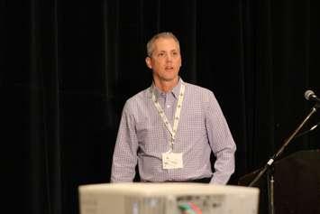 Grain Farmers of Ontario Chair Mark Brock.  (Photo by Victor De Jong)