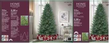 Grand Duchess Balsam Fire 5000 LED Pre-Lit Artificial Christmas Tree. Photo courtesy of Health Canada. 