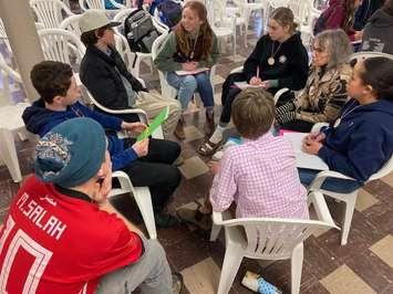  Youth Climate Action Conference Grey Bruce in 2022.  Photo from Hilary Coburn