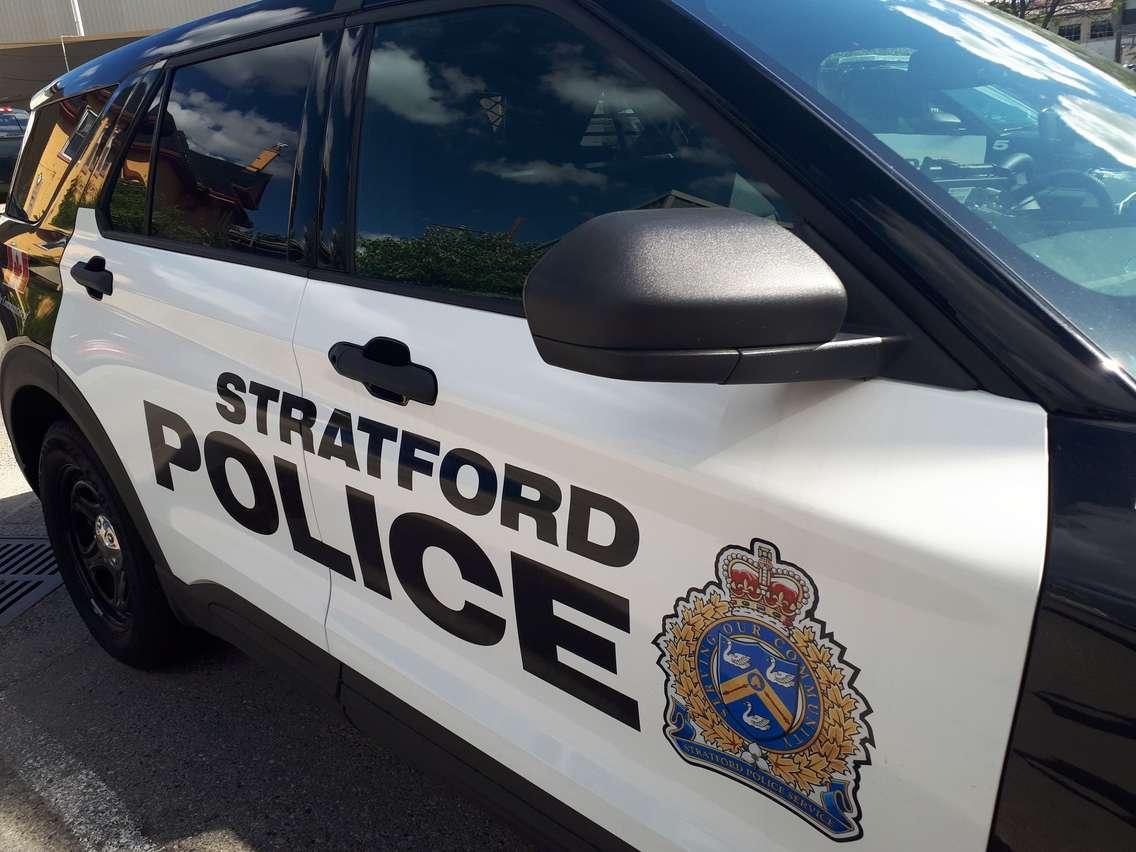 A Stratford Police cruiser. (Photo by Stratford Police Service)