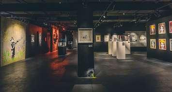 The Art of Banksy Without Limits exhibition file photo. Provided by the Art of Banksy Without Limits.