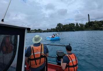 Port Huron Float Down, August 18, 2024. Photo courtesy of Sarnia Fire and Rescue via Facebook. 