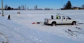 Image of accident scene (From Wellington OPP)