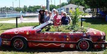 Central Huron CIC Angela Smith, Jane Groves, Amy Gerrits, Katherine Horton.   Front row: Ruth Ann Soder, Sibyl Tebbutt, Joan Addison  (Photo courtesy of Sheila Pritchard, Clinton News Record) 