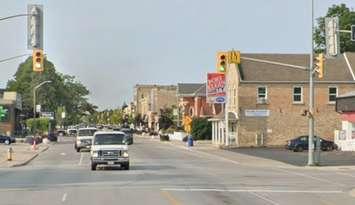 The intersection of Market Street and Goderich Street in Port Elgin. Photo from Google Maps Street View.