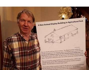 Stephen Jacob - President, Bayfield Agricultural Society (photo by Bob Montgomery)