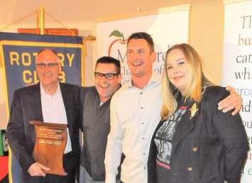 The owners of 365 Sports in Meaford are the winners of Meaford Chamber of Commerce’s Tourism Award for 2016. (photo by James Armstrong)