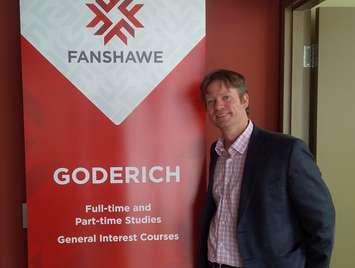 Andrew Gunn, Fanshawe College (photo by Bob Montgomery)