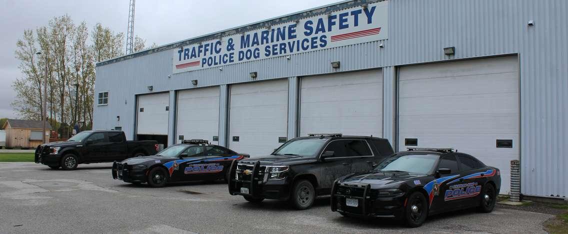 Chatham-Kent police traffic unit. (Photo by Matt Weverink)