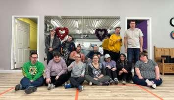 A group of Supported Choices clients.  Photo from Supported Choices
