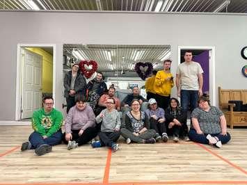 A group of Supported Choices clients.  Photo from Supported Choices