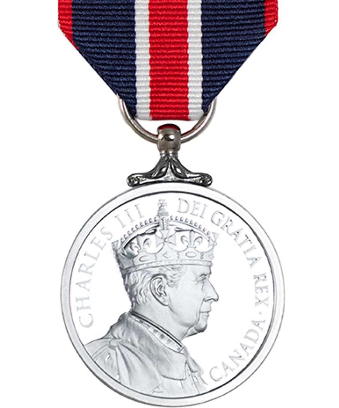 King Charles III’s Coronation Medal. Photo from Canada.ca. 