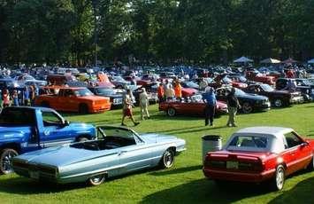 File photo of classic cars. (Photo courtesy of the Sarnia Street Machines via Facebook)