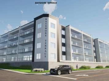 Rendering of Bayshore Terrace in Owen Sound. Photo from City of Owen Sound