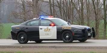 OPP cruiser file photo by Miranda Chant, Blackburn News