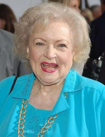 Betty White (Photo courtesy of Angela George via wikimedia commons)