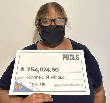 Joanne Lowe (Image courtesy of Ontario Lottery and Gaming)