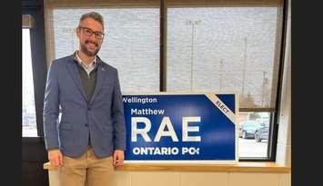 MPP Matthew Rae (Photo by: MPP Matthew Rae)