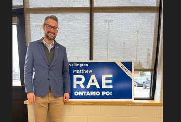 MPP Matthew Rae (Photo by: MPP Matthew Rae)